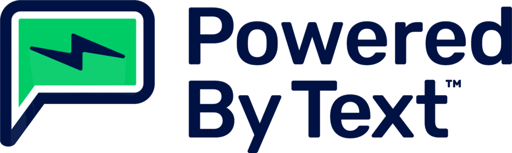 Powered By Text logo