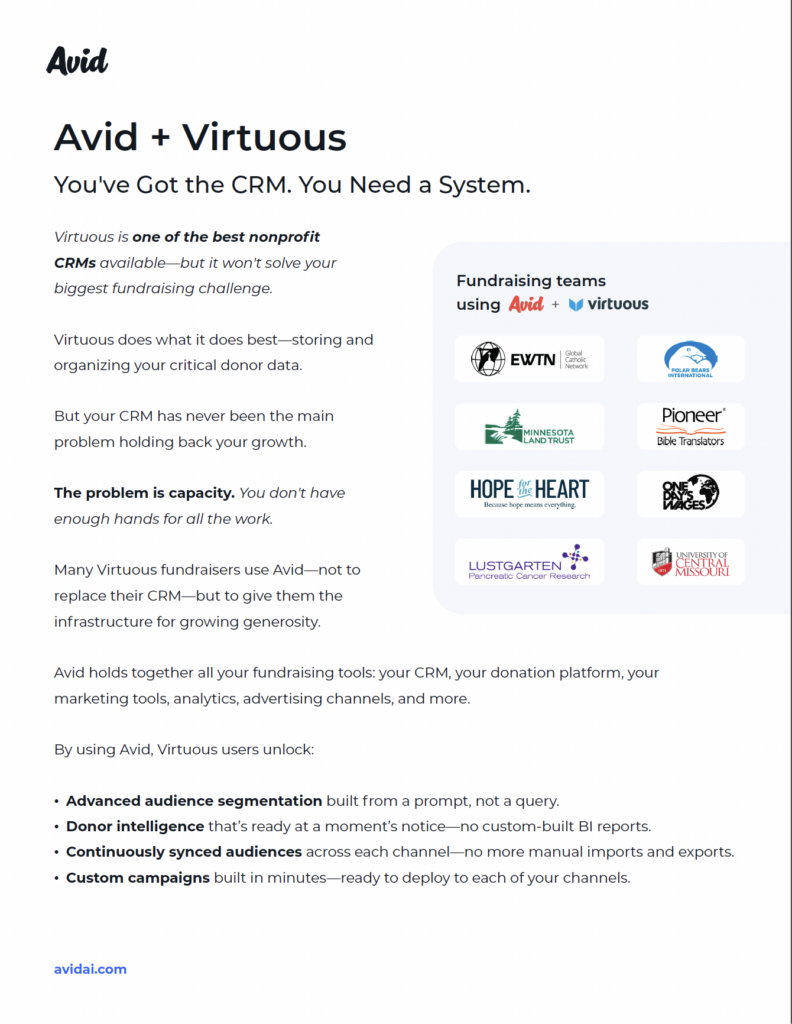 Avid + Virtuous Guide image